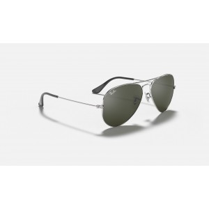 Ray Ban Aviator Mirror RB3025 Silver Mirror Silver Sunglasses