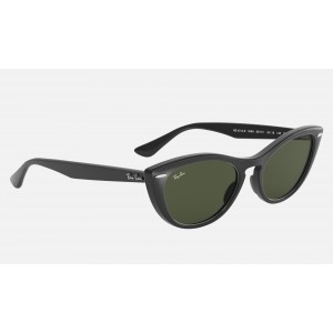 Ray Ban Nina RB4314 Green Classic G-15 Black Sunglasses