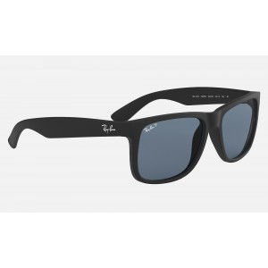 Ray Ban Justin Classic RB4165 Polarized Classic + Black Frame Blue Classic Lens Sunglasses