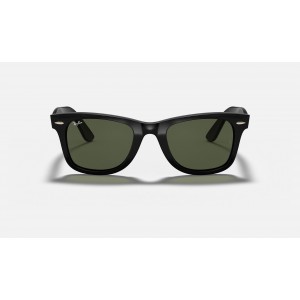 Ray Ban Wayfarer Ease RB4340 Green Classic G-15 Black Sunglasses