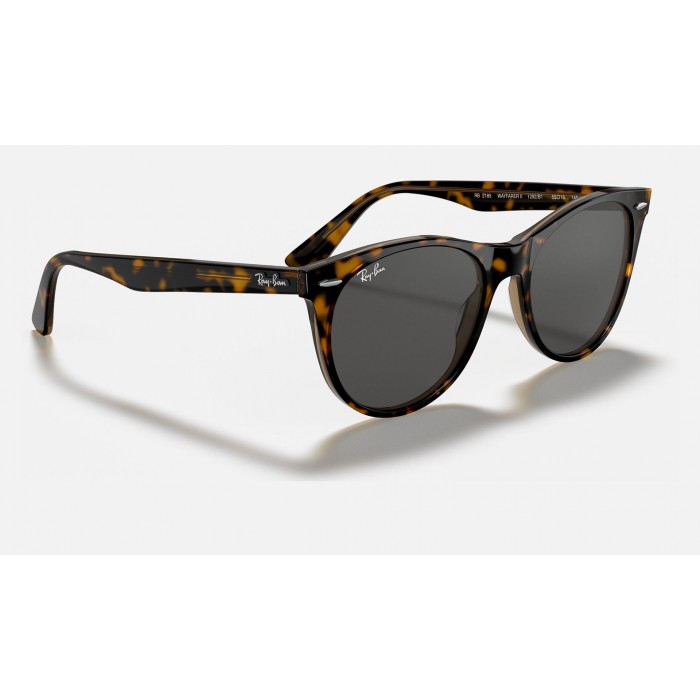 Ray Ban Wayfarer Ii Classic RB2185 Dark Grey Classic Tortoise Sunglasses
