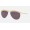 Ray Ban Aviator Olympian RB2219 Violet Gradient White Sunglasses