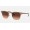 Ray Ban Clubmaster Metal Collection RB3716 Brown Gradient Bronze-Copper Sunglasses