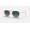Ray Ban Round Hexagonal Flat Lenses RB3548 Gradient + Gold Frame Blue Gradient Lens Sunglasses