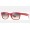 Ray Ban New Wayfarer Color Splash RB2132 Gradient + Red Frame Light Black Lens Sunglasses