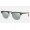 Ray Ban Clubmaster Flash Lenses RB3016 Flash + Tortoise Frame Silver Flash Lens Sunglasses