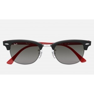Ray Ban Clubmaster RB4354 Gradient + Black Frame Grey Gradient Lens Sunglasses
