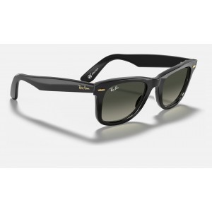 Ray Ban Original Wayfarer Collection RB2140 Grey Gradient Black Sunglasses