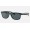 Ray Ban New Wayfarer Color Mix RB2132 Classic + Striped Grey Frame Dark Grey Classic Lens Sunglasses