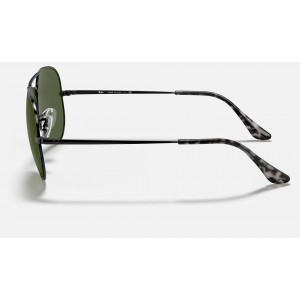 Ray Ban RB3689 Green Classic G-15 Black Sunglasses