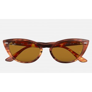 Ray Ban Nina RB4314 Brown Classic B-15 Tortoise Sunglasses