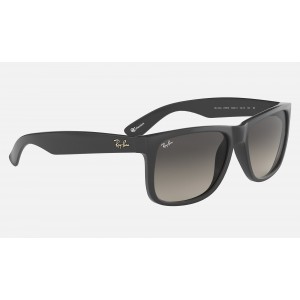 Ray Ban Justin @Collection RB4165 Gradient + Grey Frame Black Gradient Lens Sunglasses