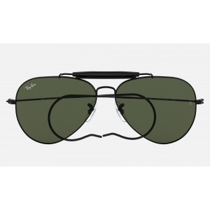 Ray Ban Outdoorsman RB3030 Classic G-15 Black Sunglasses