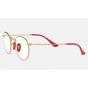 Ray Ban Scuderia Ferrari Collection RB3447 Demo Lens Gold Sunglasses
