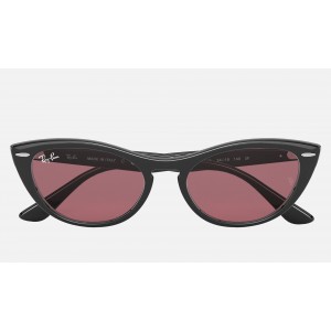 Ray Ban Nina RB4314 Violet Photocromic Black Sunglasses